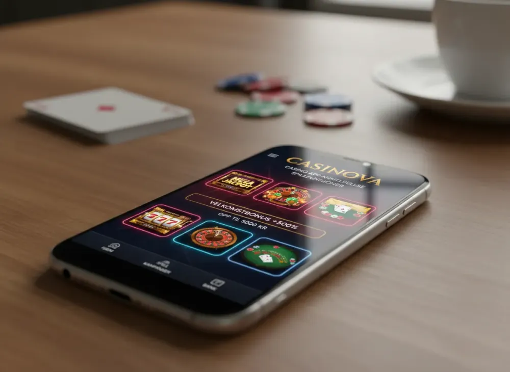 Casinova casino app anmeldelse og spillfunksjoner